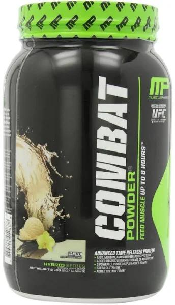 MusclePharm Combat Protein Powder - Vanilla - 2 lbs