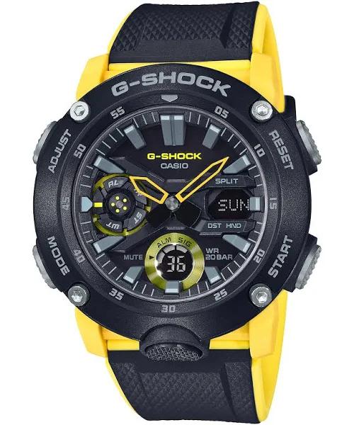 G-Shock Carbon Core Blue Band Watch GA2000-1A2