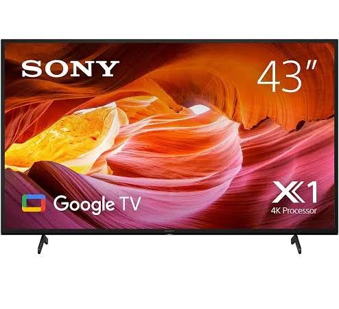 Sony 43 Inch X75K Bravia 4K UHD HDR LED Google TV KD43X75K