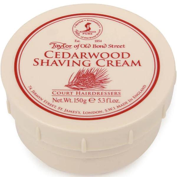 Taylor of Old Bond Street Cedarwood Shaving Cream 150 G