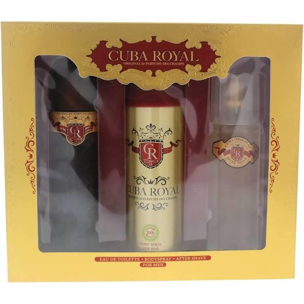 Cuba Royal Cologne Gift Set for Men