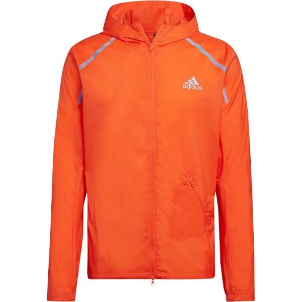 adidas-Marathon Jacket-Men-Semi Impact Orange-S