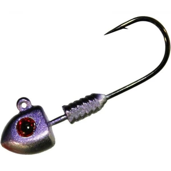 TT Lures DemonZ Jighead #3/8oz 3/0H Purple Minnow