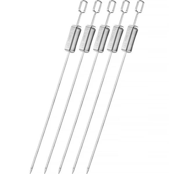 Icon Chef Stainless Steel BBQ Skewers Set of 5