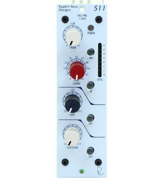 Rupert Neve Designs Portico 511 500-Series Mic Pre w/ Silk