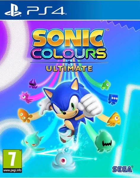 Sega Sonic Colours Ultimate PS4 Game