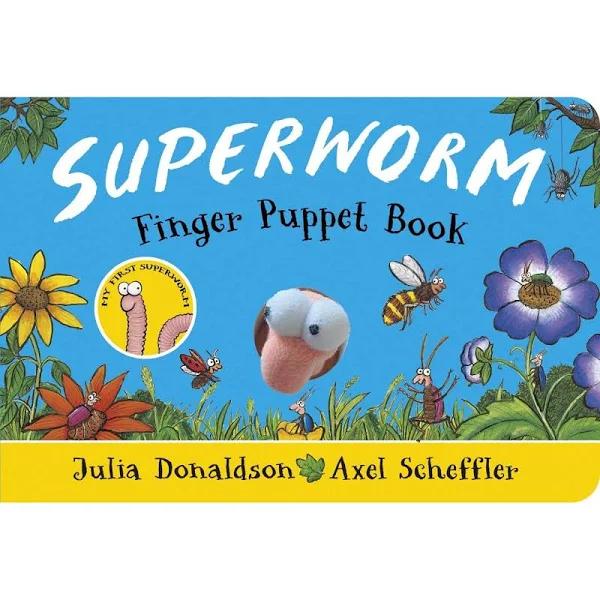 Superworm Finger: Puppet Book by Julia Donaldson