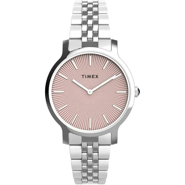 Timex Ladies Transcend Stainless Steel Bracelet Watch TW2V77400