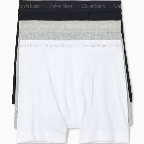 Calvin Klein Men's Cotton Classics Knit Boxer 3 Pack