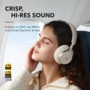 Soundcore by Anker, Space One, Active Noise Cancelling Headphones, 2x Stronger Voice Reduction, 40H ANC Playtime, App Control, LDAC Hi-Res Wireless