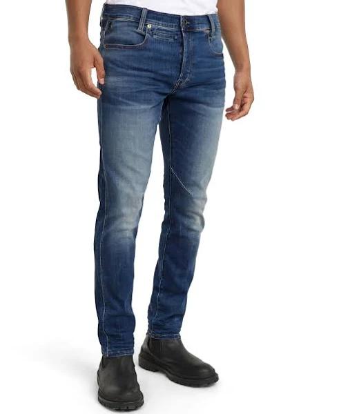 G-Star Raw D-Staq 5-Pocket Slim Jeans Medium Blue Men Size 35-38