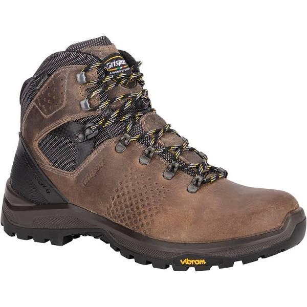 Grisport Pinnacle Mid Waterproof Mens Hiking Boots - Crazy Horse/Black - US8 / EU41