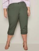 Autograph Woven 7/8 Double Layer Pants - Khaki - Womens Trousers - Size 20 - Ezibuy