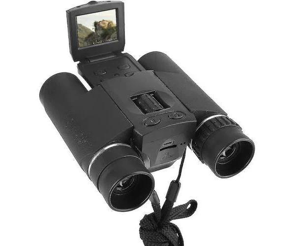 Digital Binoculars, 1.5 inchlcd Screen Telescope Camera 10x25 Zoomable Binoculars Video Photoblack