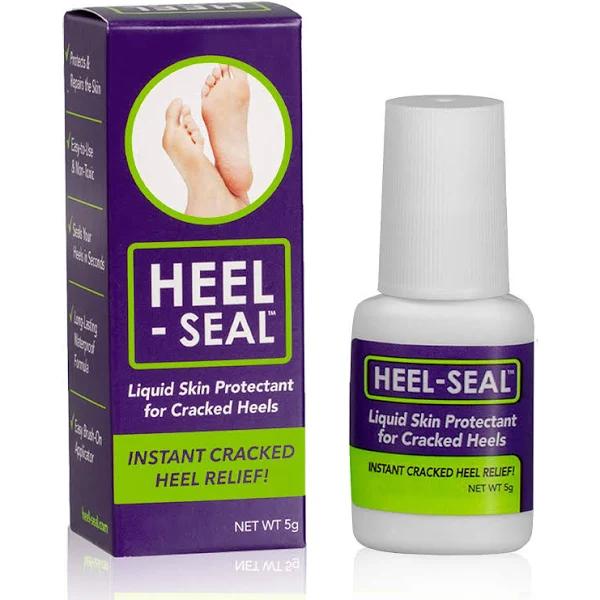 Heel-Seal - The #1 Liquid Skin Protectant For Cracked Heels, Cracked F