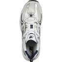 New Balance White & Silver 530 Sneakers