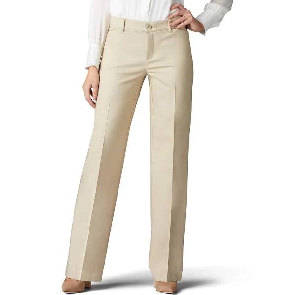 Lee Women's Flex Motion Regular Fit Trouser Pants