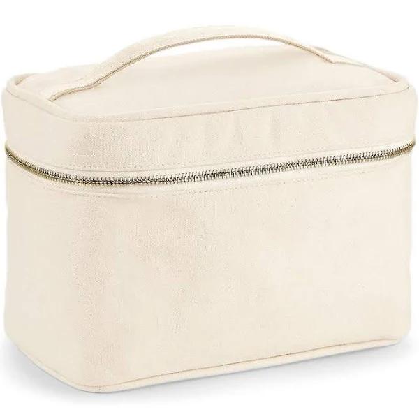 Westford Mill Canvas Vanity Case (Pack of 2) Natural One Size