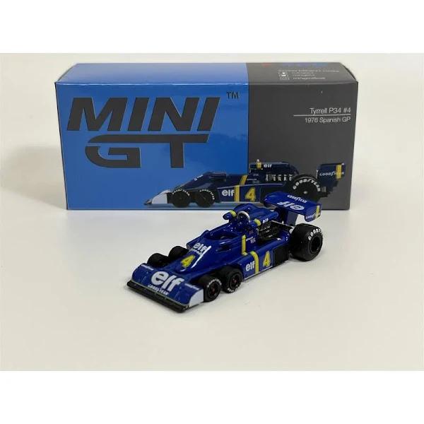 Mini GT 1:64 Tyrell P34 #4 1976 Spanish GP MGT00488