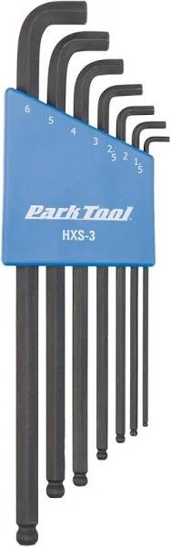 Park Tool HXS-3 - Stubby Hex Wrench Set