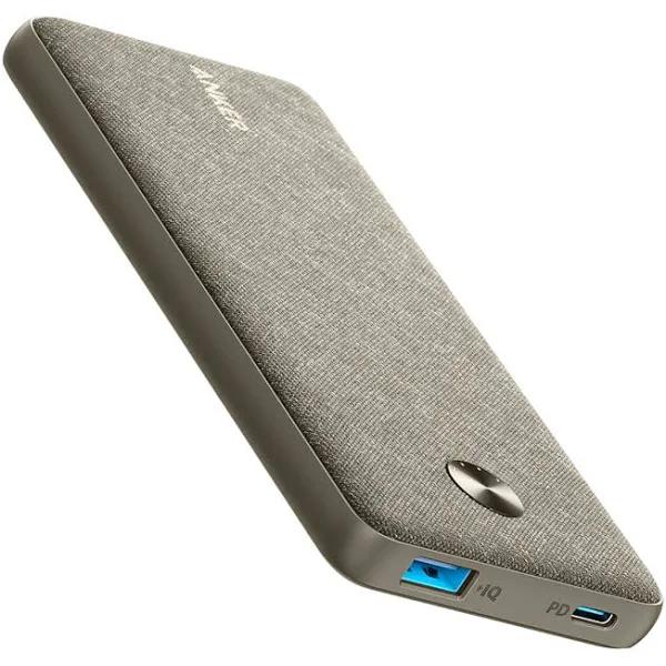 Anker Powercore III Sense 10000 Power Bank - Green Fabric