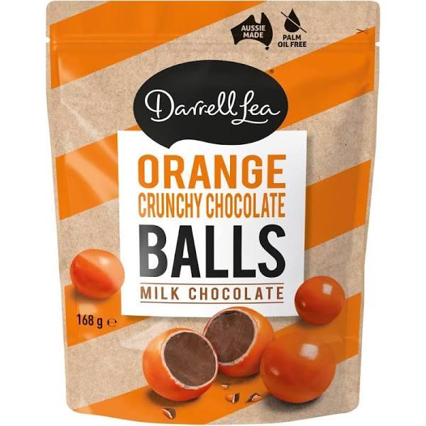 Darrell Lea Big Milk Chocolate Orange Balls 168g