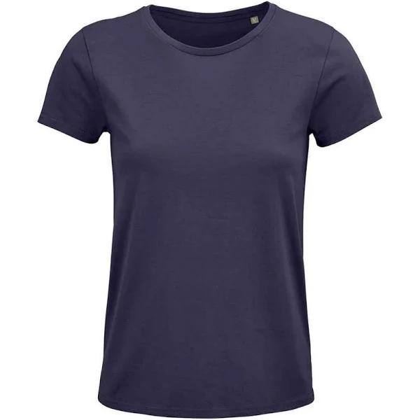 SOLS Womens/Ladies Crusader Organic T-Shirt (Grey Mouse) (XL)