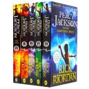 Percy Jackson Rick Riordan 5 Books Collection Pack Set(Percy Jackson and The Lightning Thief,Percy Jackson and The Battle of The Labyrinth,Percy