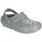 Crocs Classic Lined Clog - Grey - Size - 9