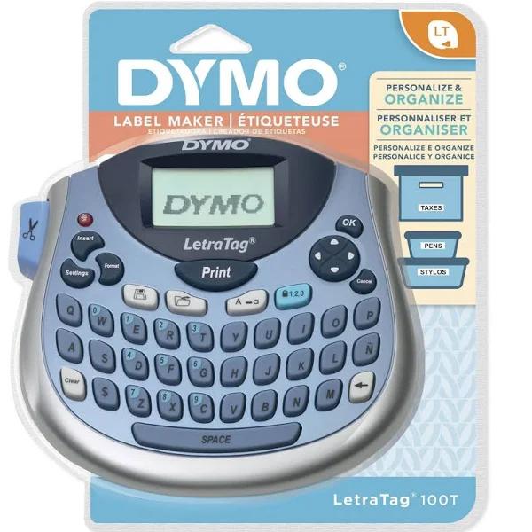 Dymo LetraTag 100T Tabletop Labeller Blue