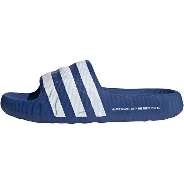 Adidas - Adilette 22 Royal Blue, Blue & Cloud White 44 1/2