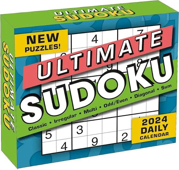 Ultimate Sudoku 2024 Boxed Calendar