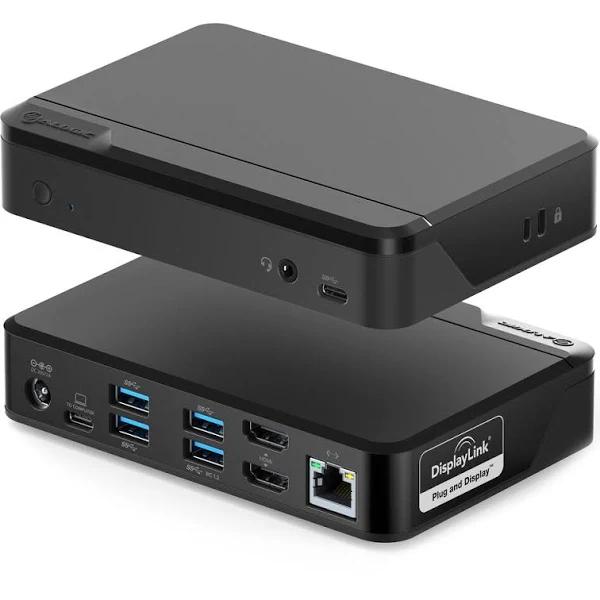 Alogic Universal Twin HD USB-C Docking Station