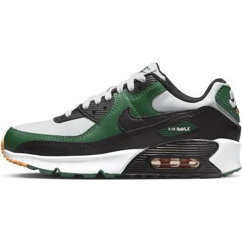 Nike Air Max 90 Leather Pure Platinum Gorge Green (GS)