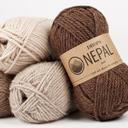 Drops Nepal - Deep Red (3608) - Aran | 10-Ply Knitting Wool & Yarn