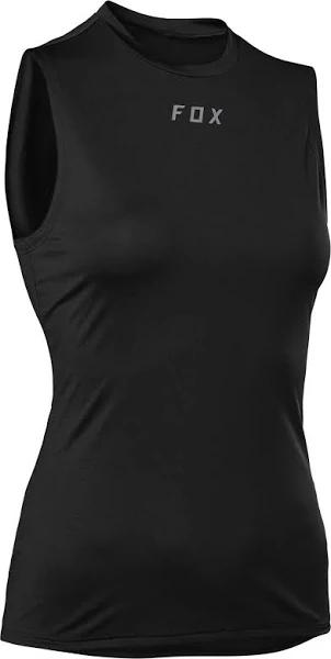 Fox Tecbase Women's Sleeveless Base Layer Black - XL