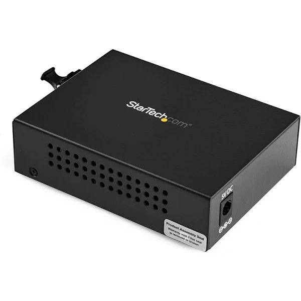 StarTech 850nm mm LC 550m Gigabit Ethernet Fiber Media Converter