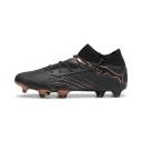 Future 7 Ultimate FG/AG Men's Football Boots in Black/Copper Rose, Textile by Puma