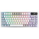 Asus ROG Azoth 75% Wireless Custom Gaming Keyboard - White ROG Snow Linear