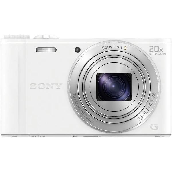 Sony Cyber-Shot DSC-WX350 White Digital Camera 20x Optical Zoom Japan