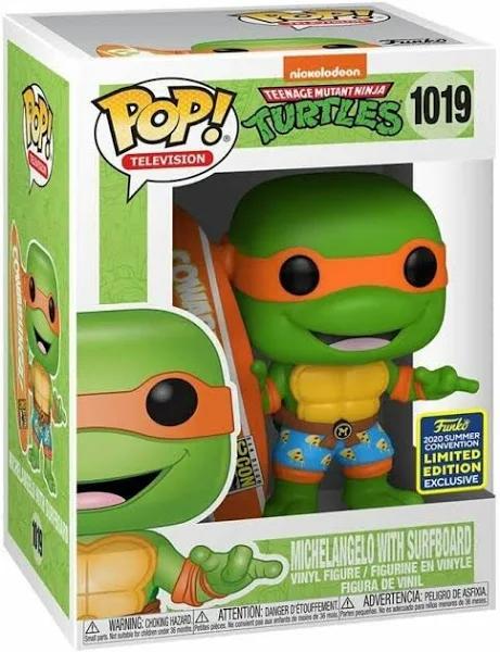 TMNT- Michelangelo with Surfboard (SDCC 2020 Exclusive)