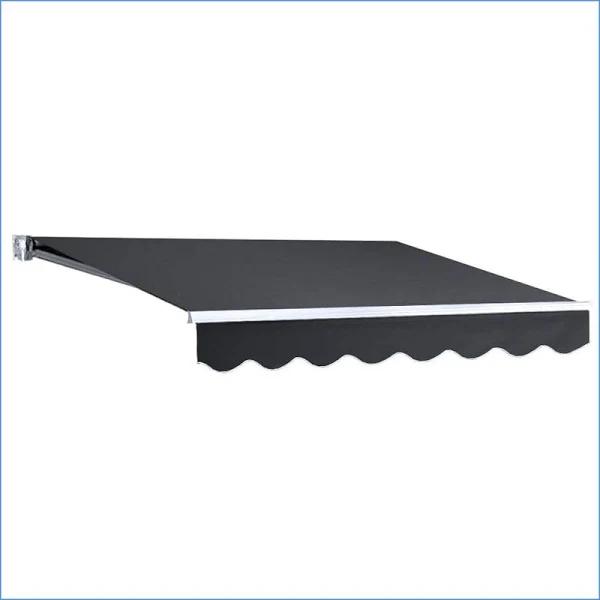 Instahut Retractable Outdoor Arm Awning 2 x 1.5m - Grey