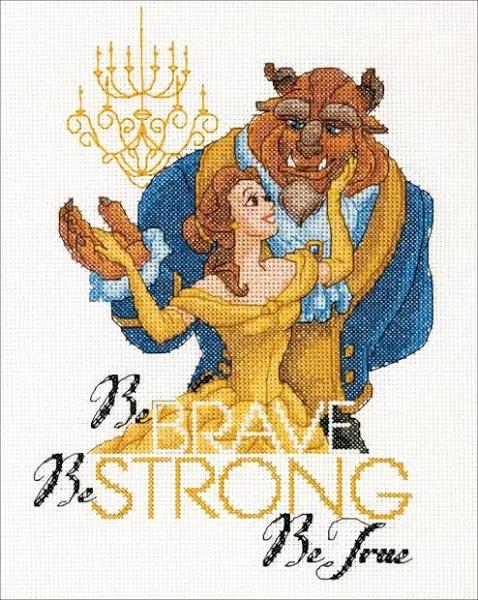 Disney Princess, Be Brave Counted Cross Stitch Kit, 70-35358 by Dimensions