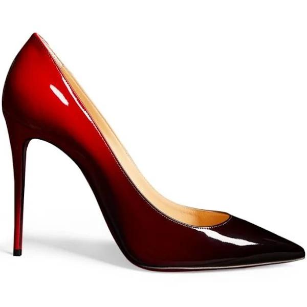 Christian Louboutin Kate 100 Patent Pump, 39 / Multi