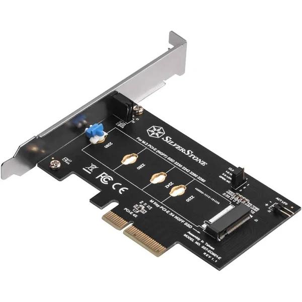 Silverstone ECM21-E M.2 (M Key) To Pci-e X4 Adapter Card