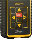 DeWalt DW03101-XJ 100m Tool Connect Laser Distance Measurer