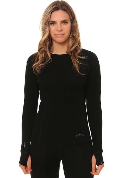 XTM Ladies [Size: 14 Merino Thermal Top 230gsm Black