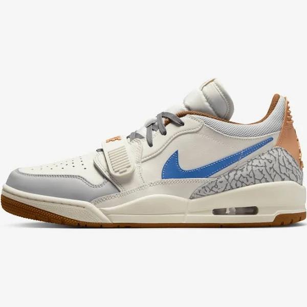 Jordan Legacy 312 Low Phantom Amber Brown Star Blue