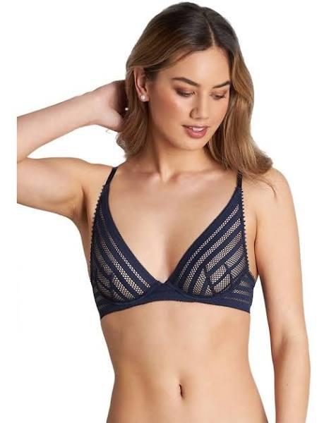 me. by Bendon Morning Lola Underwire Bra in Peacoat Blue 14 B