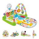 Fisher-Price Deluxe Kick & Play Piano Gym, Green